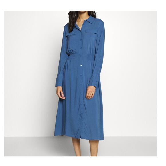 MSCH Copenhagen Caddy Beach Shirt Dress - Picture 1 of 6